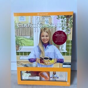 American Girl Julie's Cooking Studio with Purple and Orange